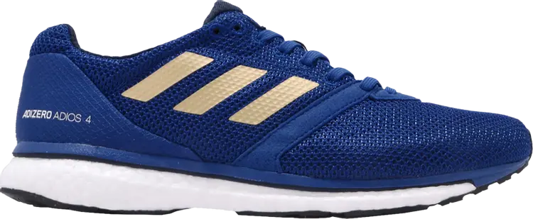 

Кроссовки Adidas Adizero Adios 4 'Collegiate Royal', синий