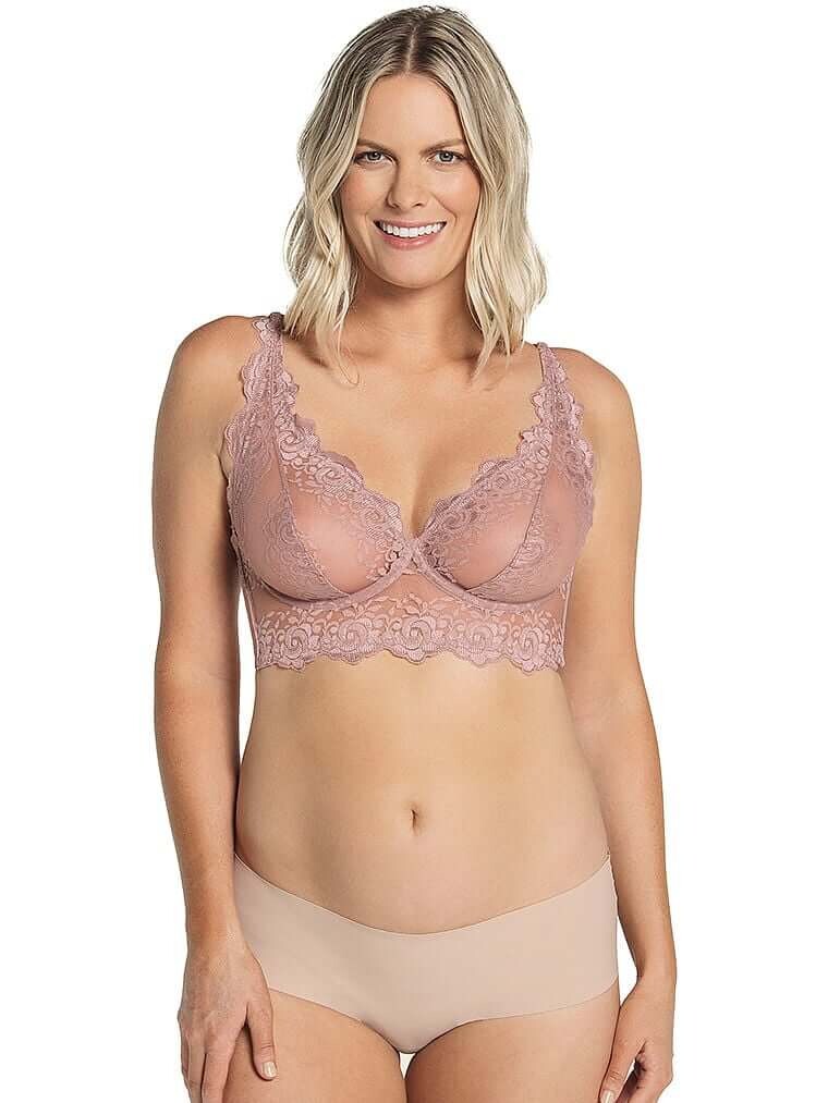 

Бюстгальтер Leonisa Shapewear Sheer Lace Underwire Shaper Top, розовый
