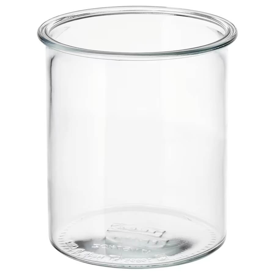 Банка Ikea Glass 1.7 л контейнер стеклянный lockie
