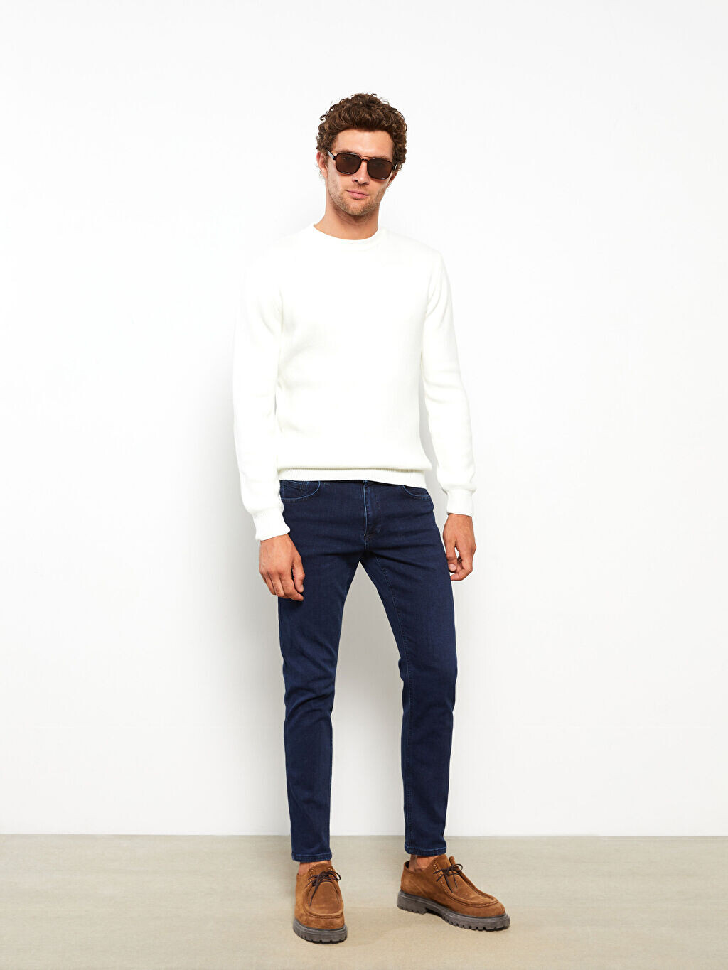 

Мужские джинсовые брюки 750 Slim Fit LCW Casual