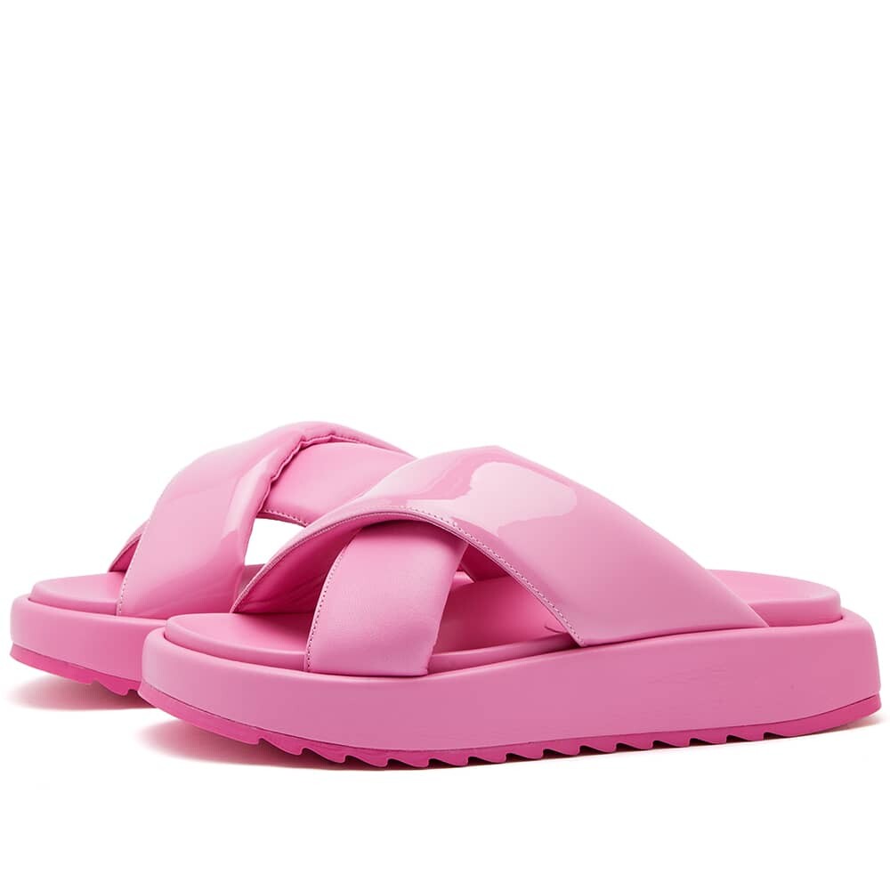 

Шлепанцы Gia Borghini x Perni chunky sole flat
