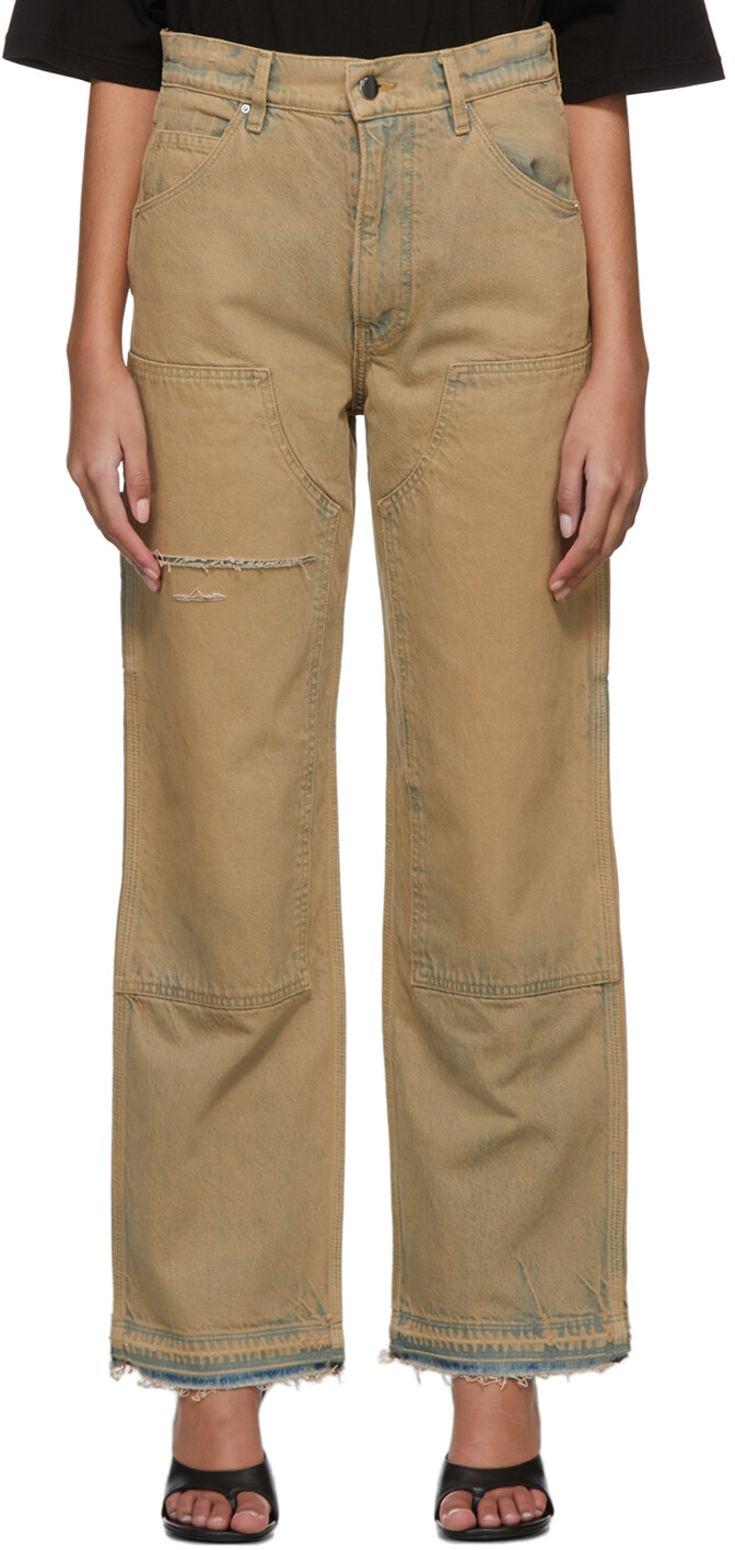 

Светло-коричневые джинсы Carpenter AMIRI