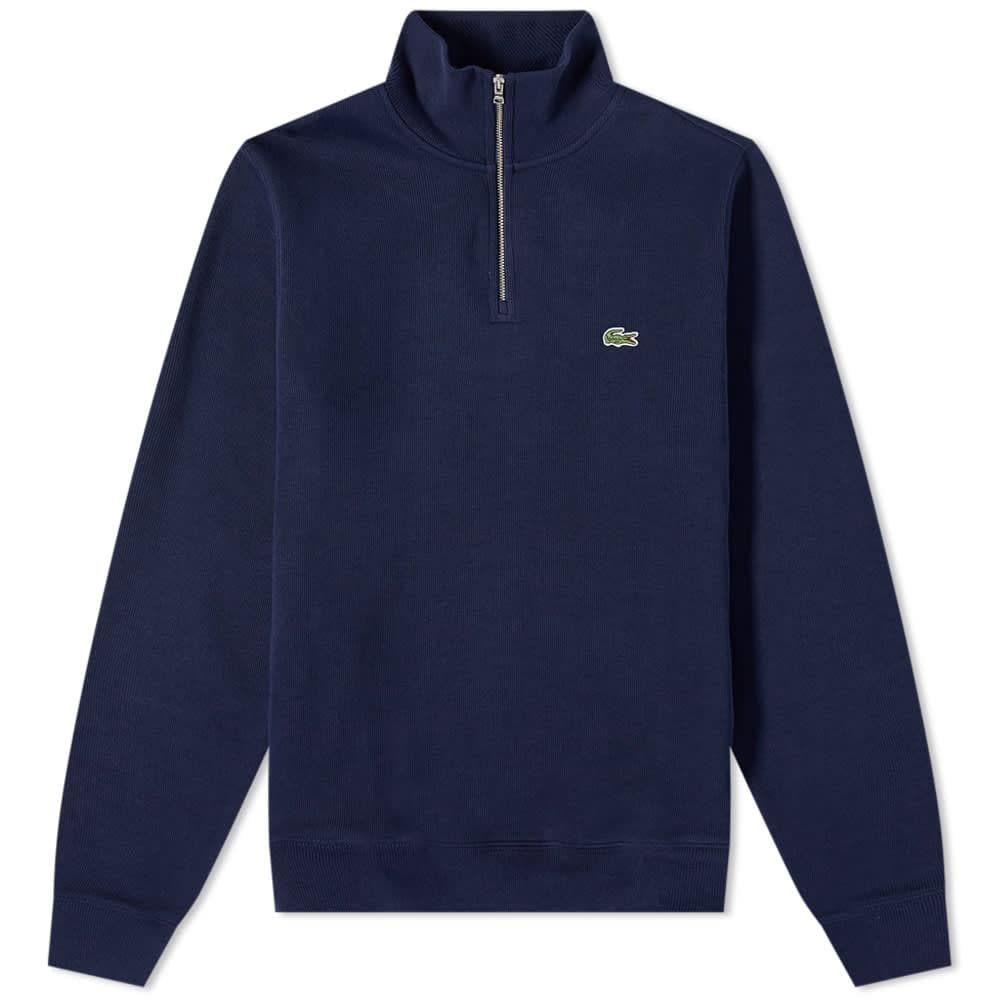 Толстовка Lacoste Half Zip Sweat – заказать по выгодной цене из-за рубежа в  «CDEK.Shopping»