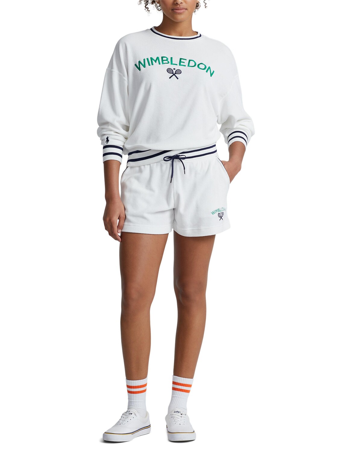 

Свитер Polo Ralph Lauren X Wimbledon, чистый белый