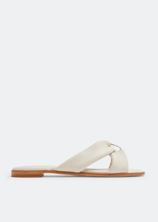

Сандалии SCHUTZ Fairy flat sandals, белый
