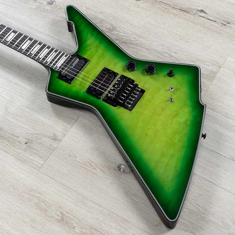 

Гитара Schecter 3255 E-1 FR S Special Edition, гриф из черного дерева, зеленый взрыв