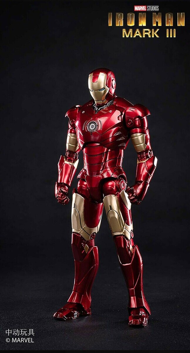 

Коллекционная фигурка ZD Toys Iron Man Mark III 1:10 Scale (No Light Up Function)