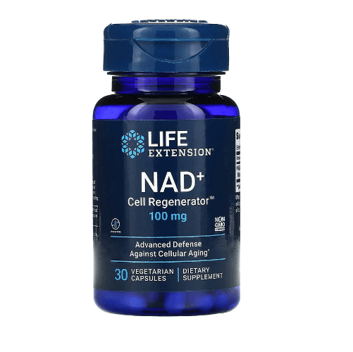 Регенератор клеток NAD+ 100 мг 30 капсул Life Extension life extension астаксантин с фосфолипидами 4 мг 30 капсул