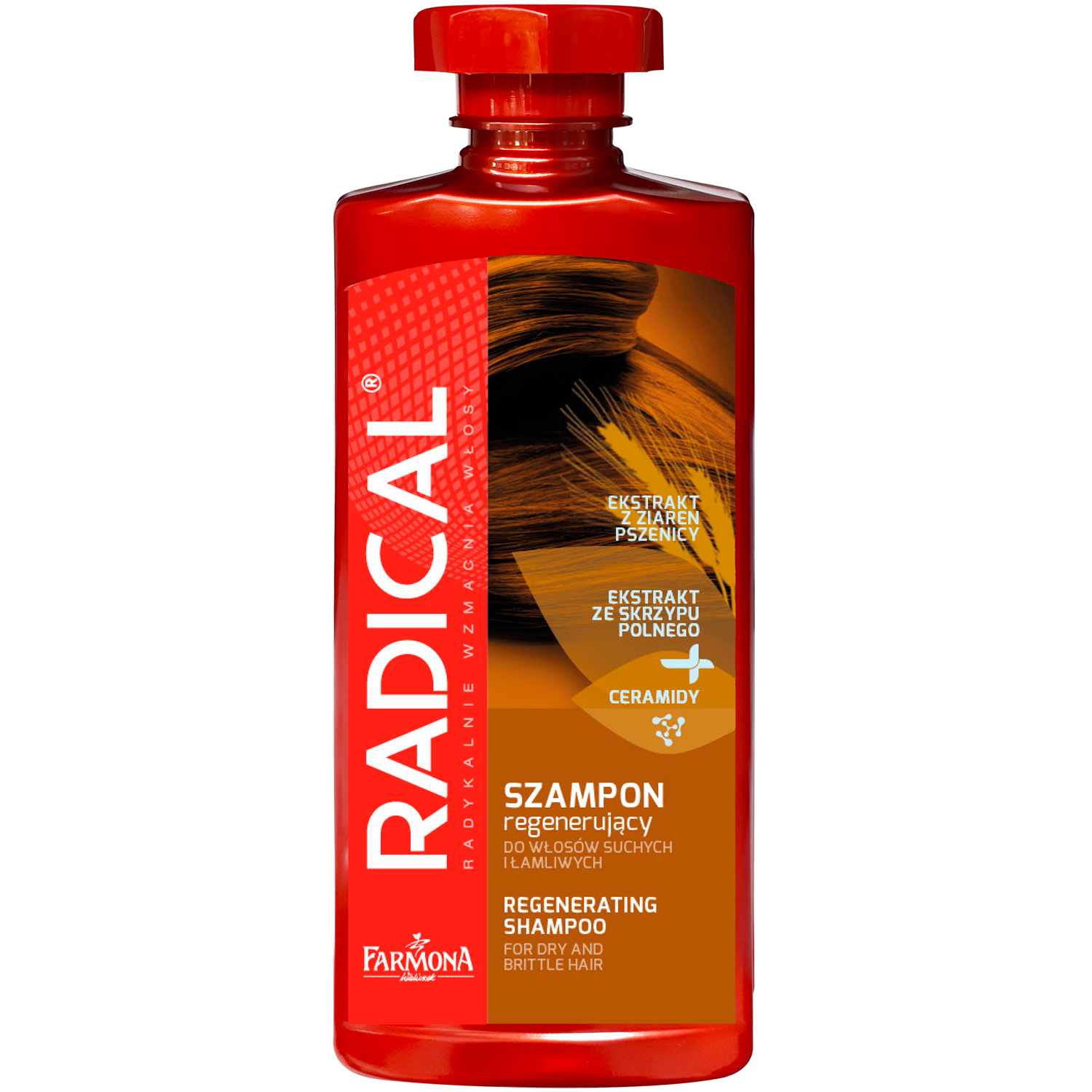 Radical регенерирующий шампунь для сухих и ломких волос, 400 мл