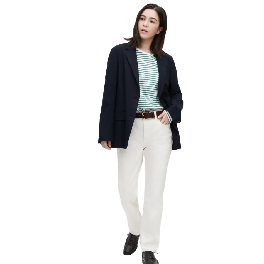 

Джинсы Uniqlo Slim Fit Straight Leg, белый