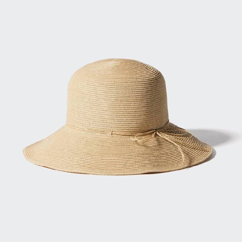 

Соломенная шляпа Uniqlo Braid Hat, бежевый