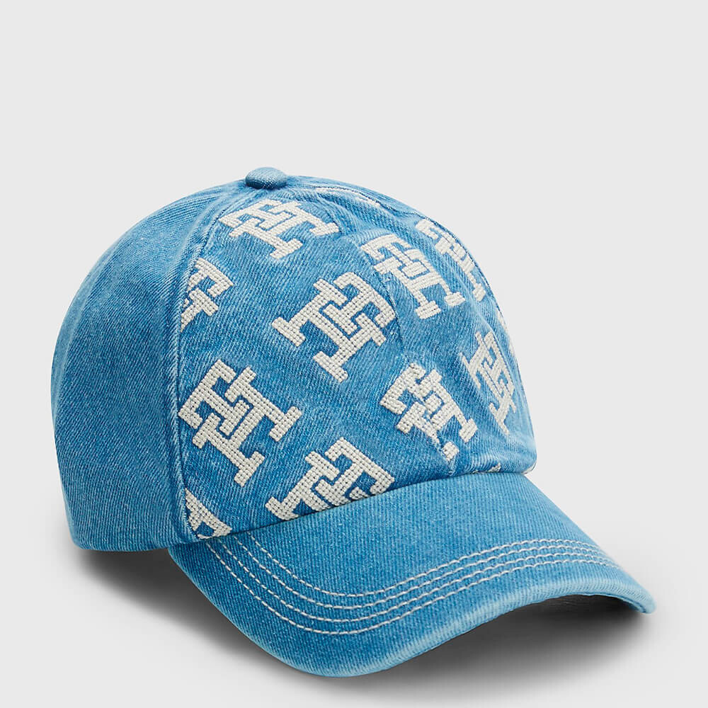 

Кепка Tommy Hilfiger Denim Logo, джинсовый