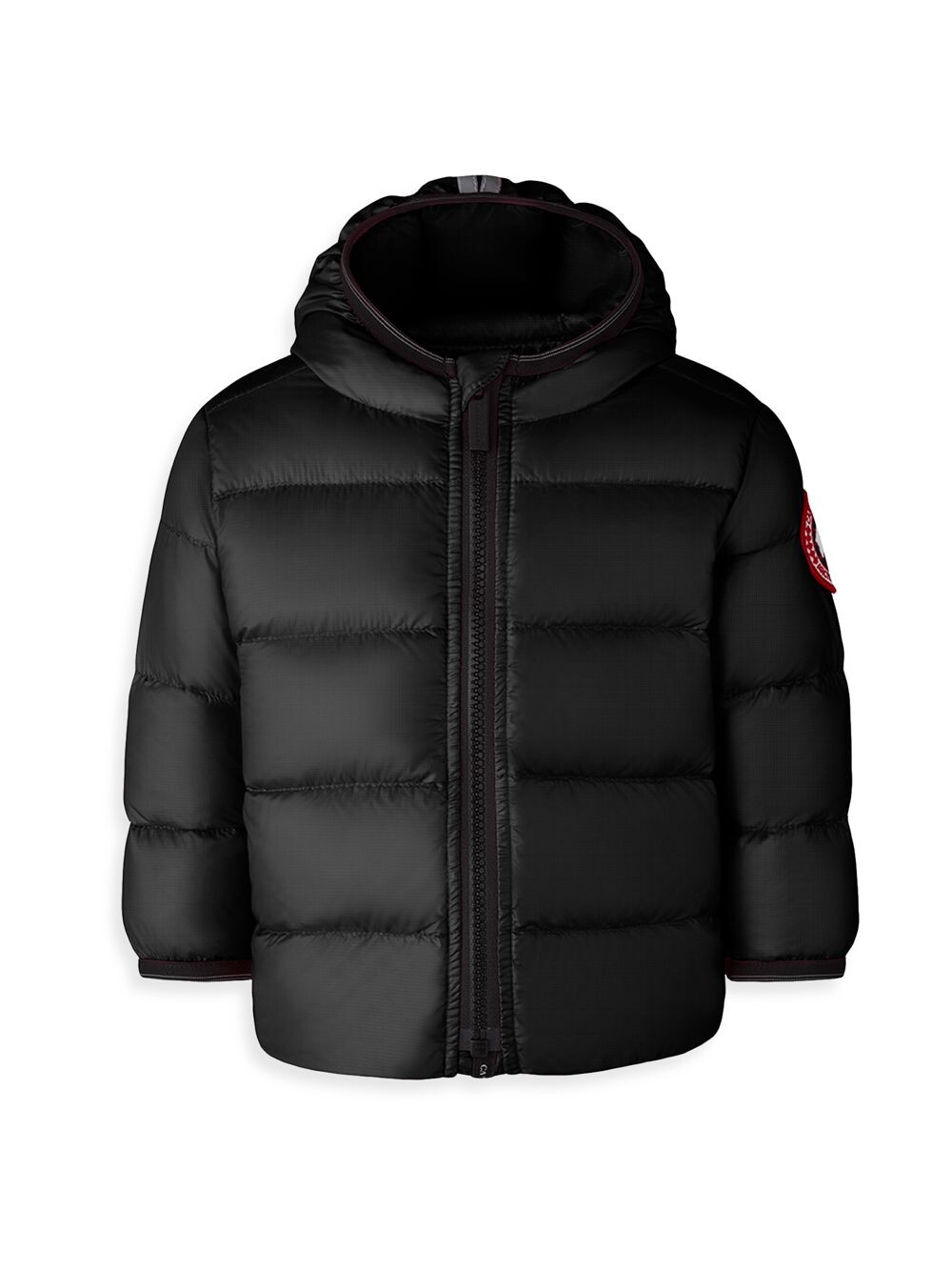 

Пуховая стеганая куртка Crofton для малышей Canada Goose, черный