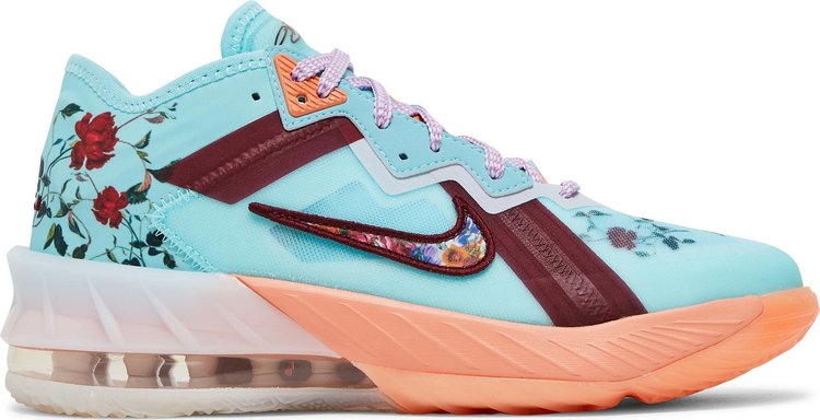 Кроссовки Nike Mimi Plange x LeBron 18 Low GS 'Daughters', синий