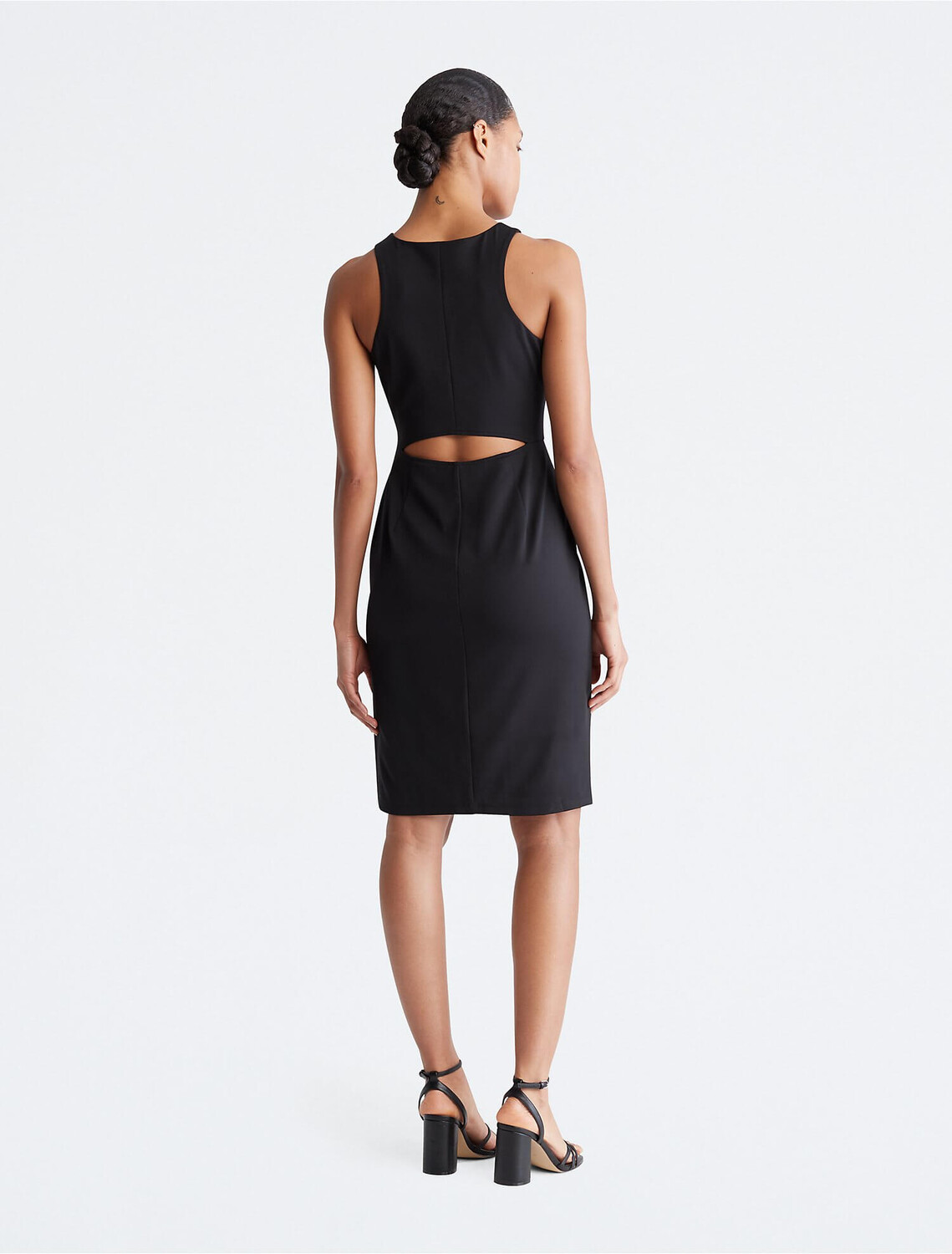 Calvin klein halter outlet dress