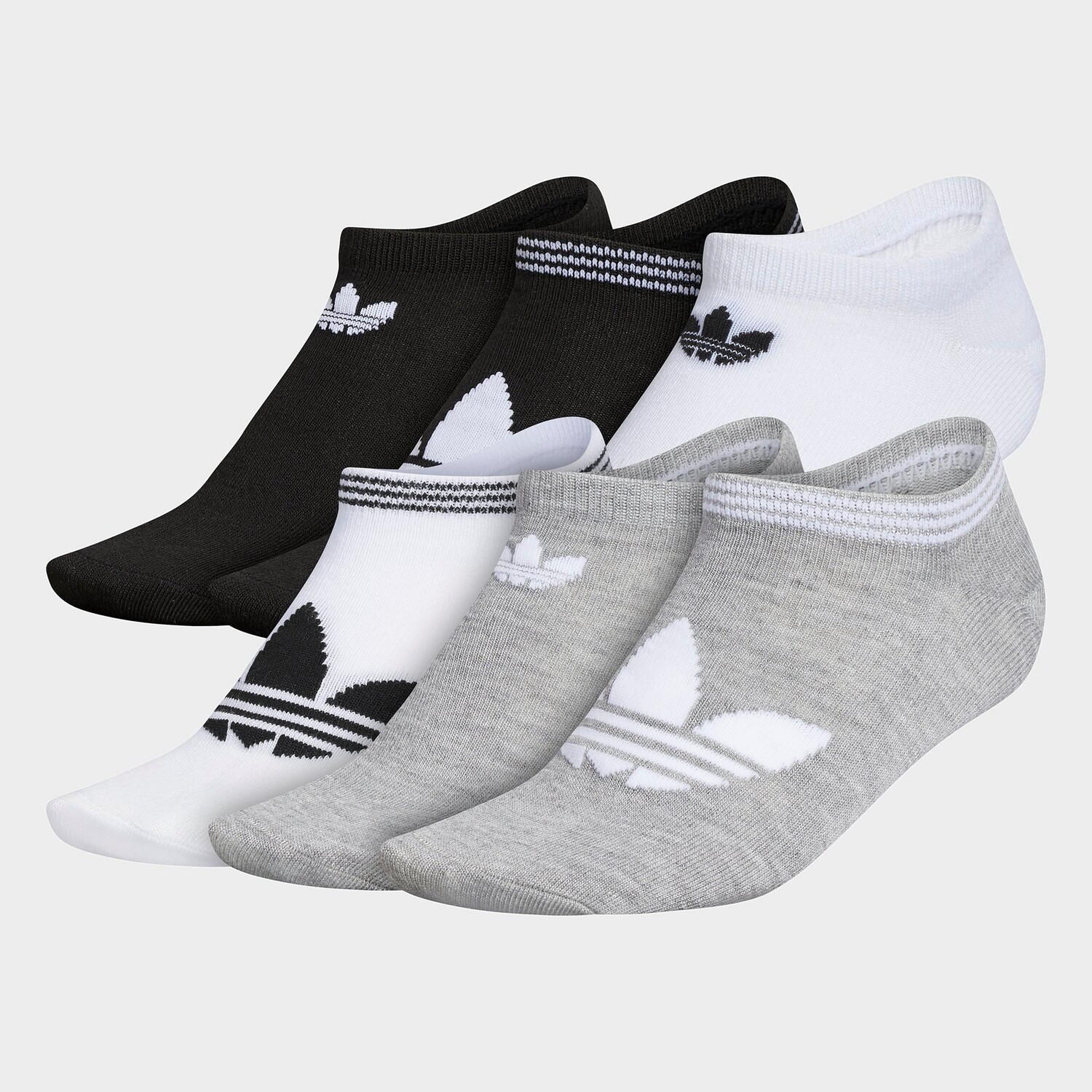 

Женские носки adidas Originals 6-Pack Nos-Show Socks, черный