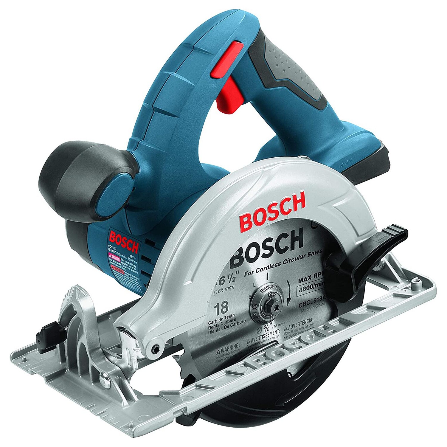 Циркулярная пила Bosch Blade Left CCS180B 18 V (без аккумулятора) заглушка под кламп 2 дюйма