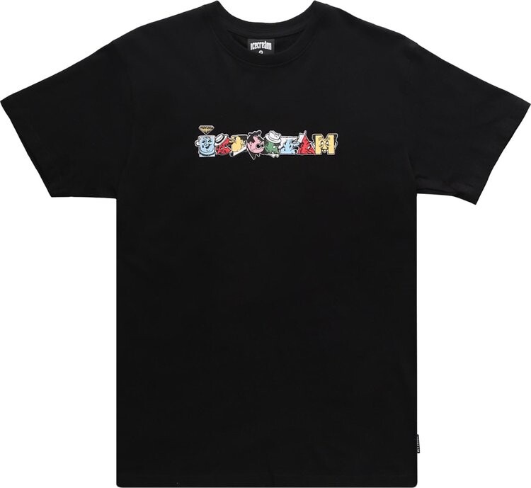 

Футболка Icecream Faces And Places Tee 'Black', черный