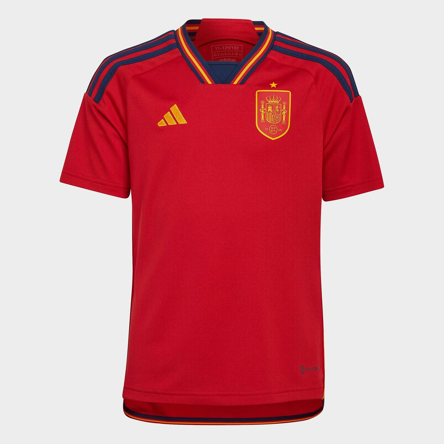 

Детская футбольная майка Adidas Spain 2022 Home Soccer, красный