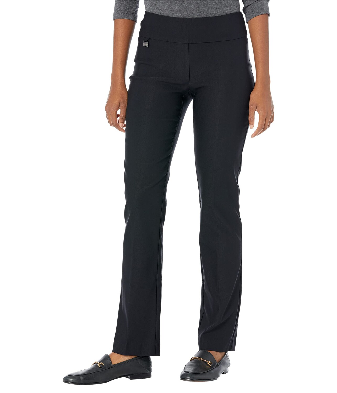

Брюки Lisette L Montreal, Mercury Stretch Slim Trousers, Черный