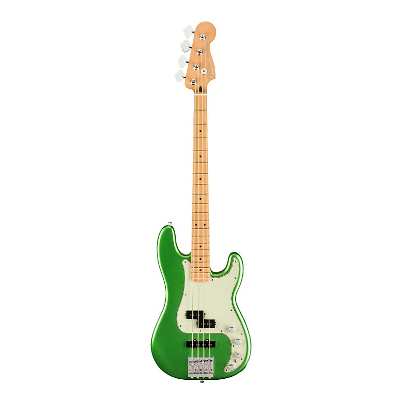 Бас-гитара Fender Player Plus с 4-струнной кленовой накладкой Precision Bass (для правой руки, Cosmic Jade) Fender Player Plus 4-String Maple Fingerboard Precision Bass (Cosmic Jade)