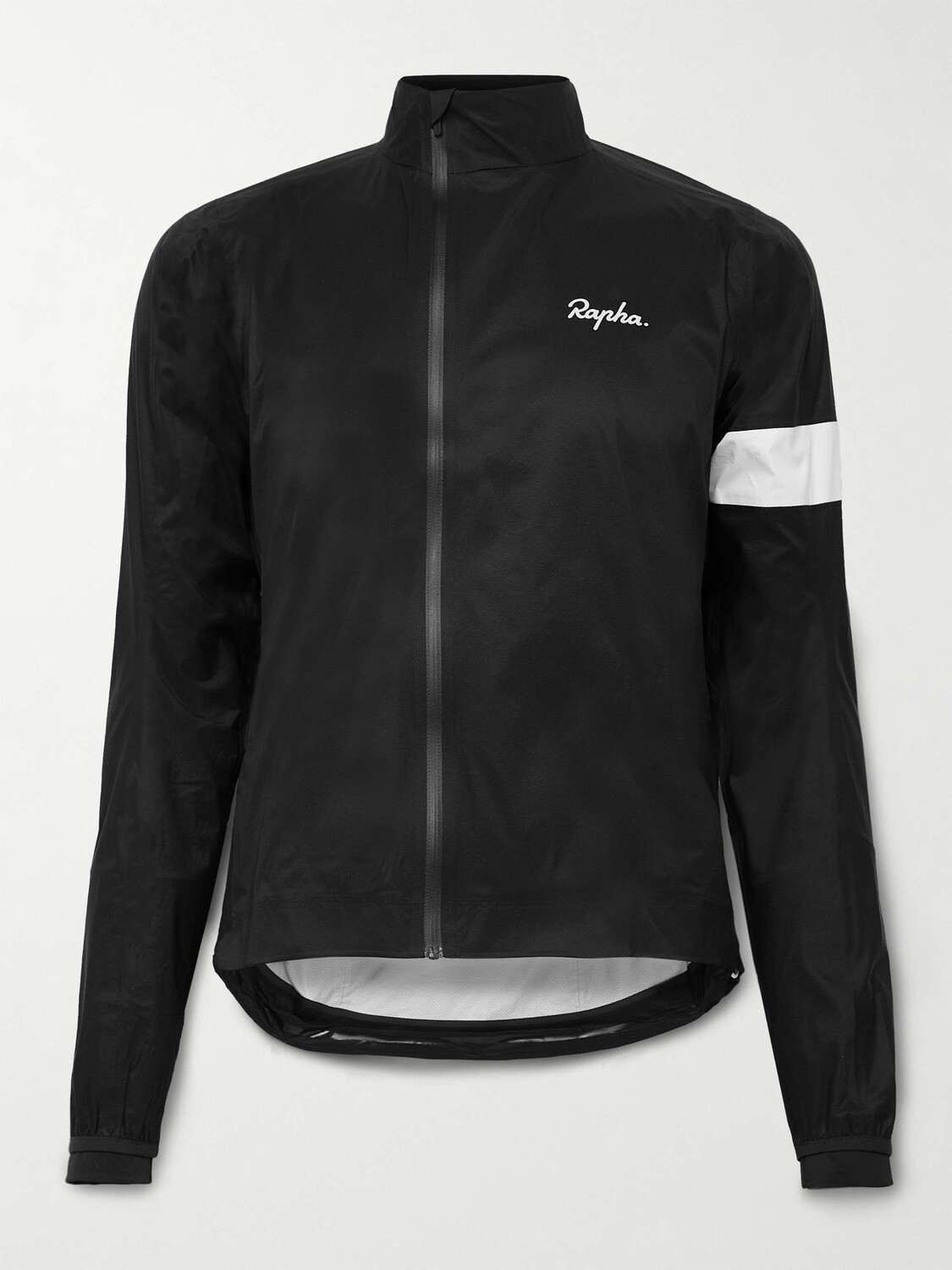 

Облегающая нейлоновая велосипедная куртка Core Rain II RAPHA, черный