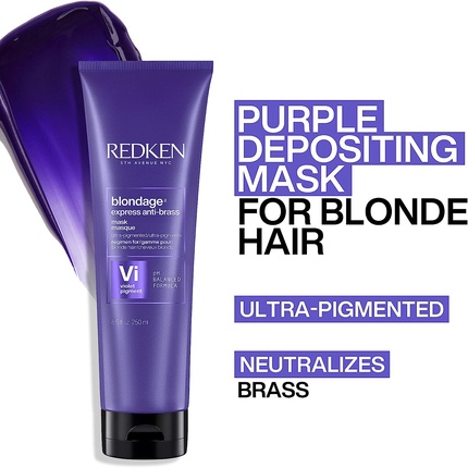 Маска для волос Color Extend Blondage Express против бронзы 250 мл, Redken