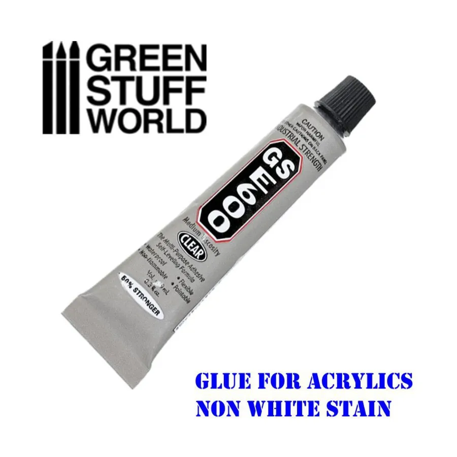 

E6000 Клей для акриловых пластмасс, Accessories - Tape, Stencils, Adhesives, & Masking (Green Stuff World)