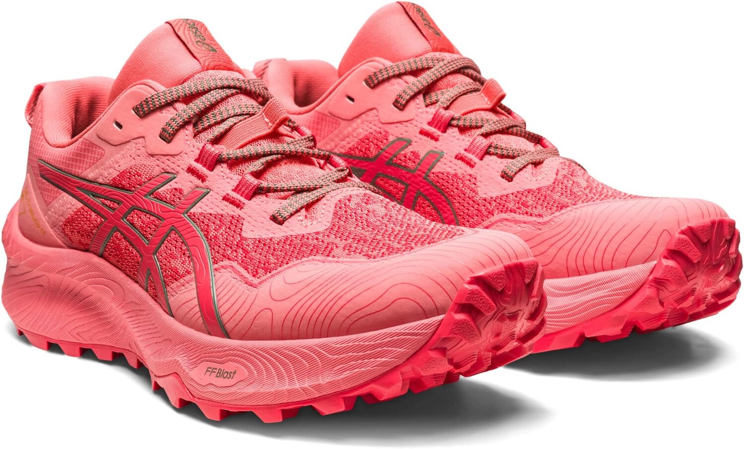 

Кроссовки GEL-Trabuco 11 ASICS, цвет Pink Grapefruit/Ivory