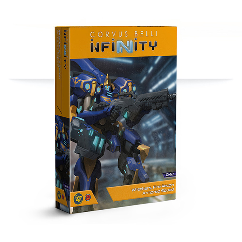

Миниатюра Corvus Belli Infinity: O-12 - Wreckers, Fire Recon Armored Squad