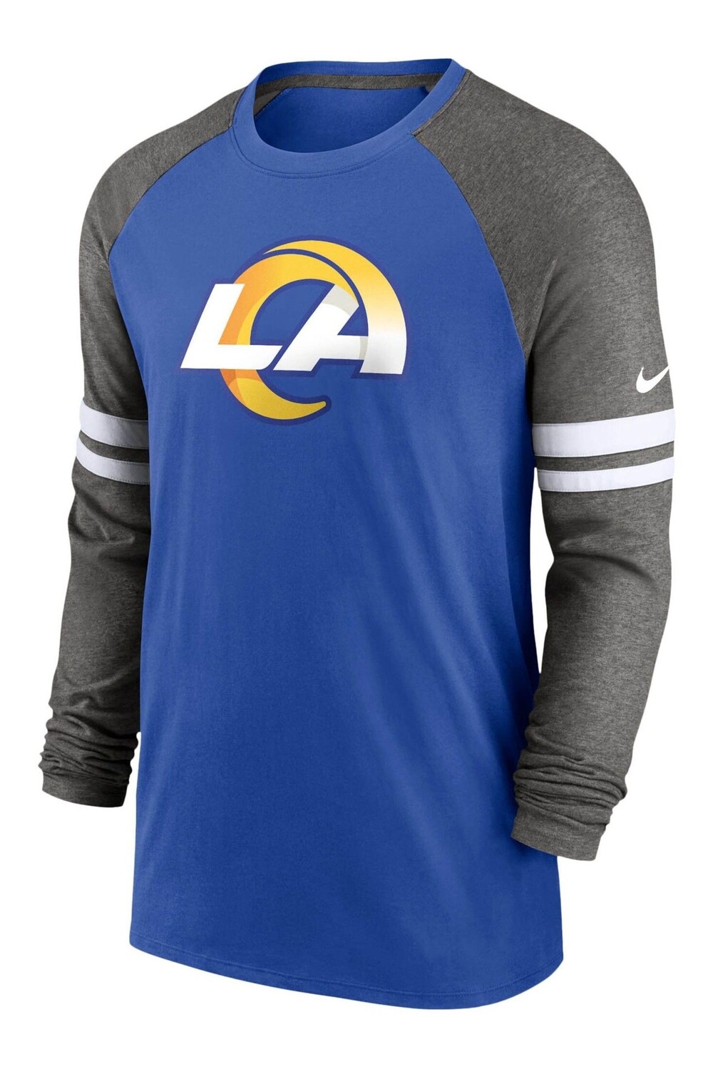 

Хлопковая футболка Fanatics Los Angeles Dri-Fit с рукавами реглан Nike Nike, синий