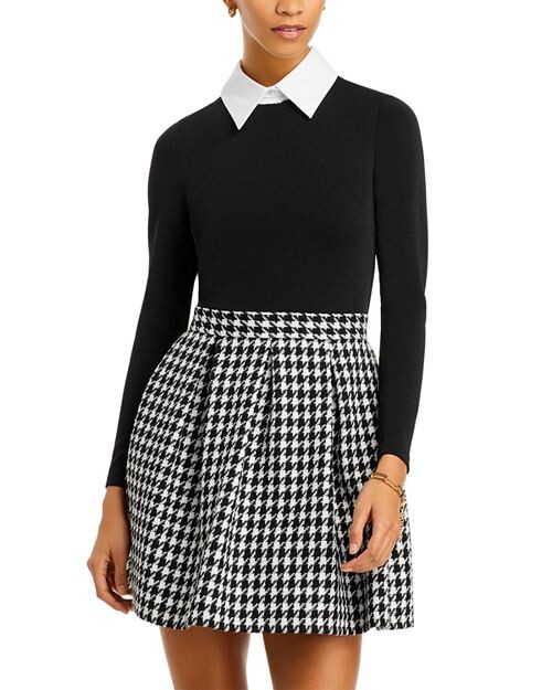 

Платье Чара с воротником Alice and Olivia, цвет Multi