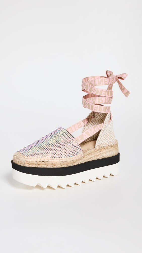 

Сандалии Stella McCartney Gaia Satin Crystal