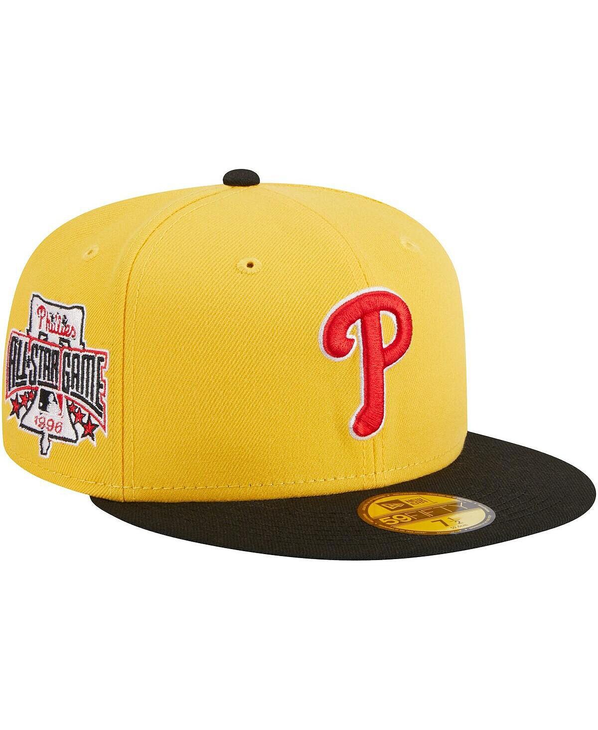 

Мужская желто-черная приталенная шляпа Philadelphia Phillies Grilled 59FIFTY New Era