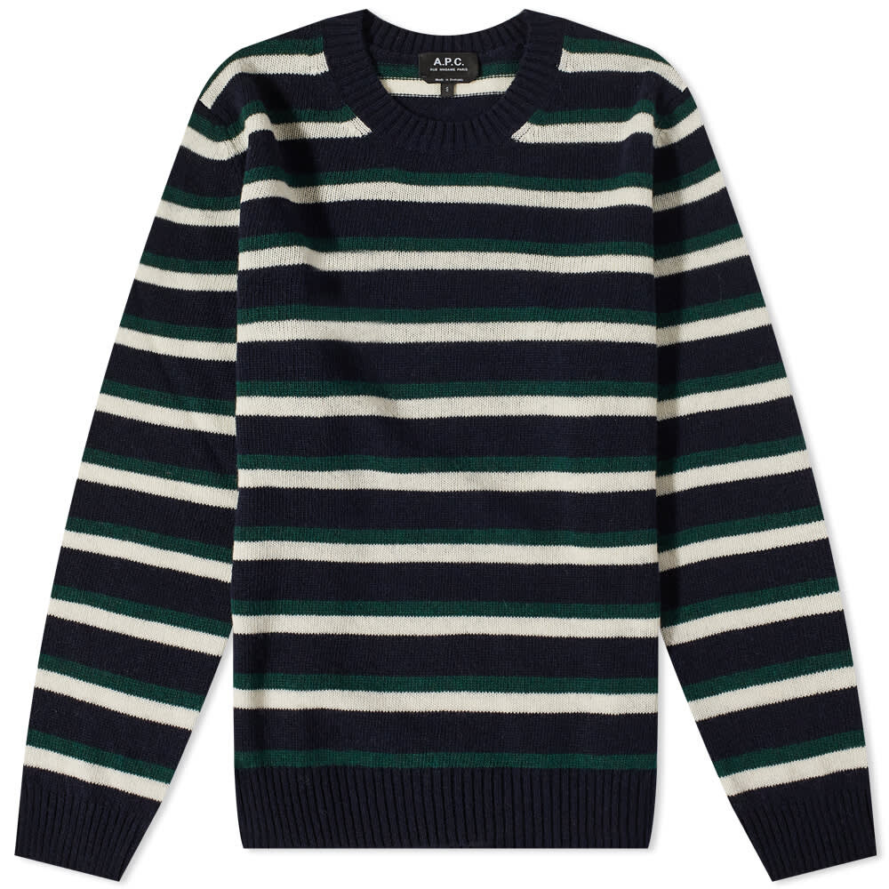 

Джемпер A.P.C. Antony Stripe Knit, Черный