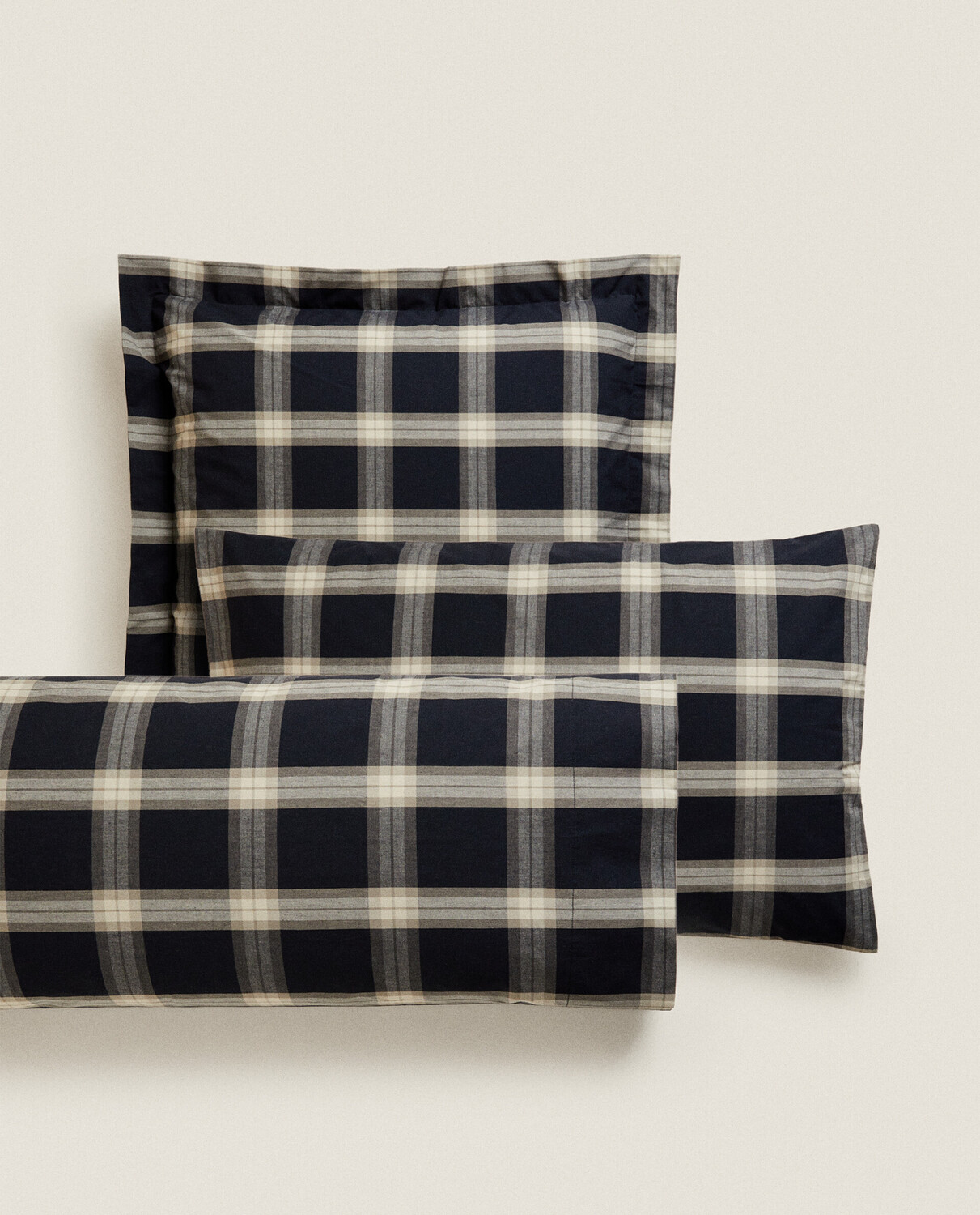 

Наволочка Zara Home Cotton Check, мультиколор