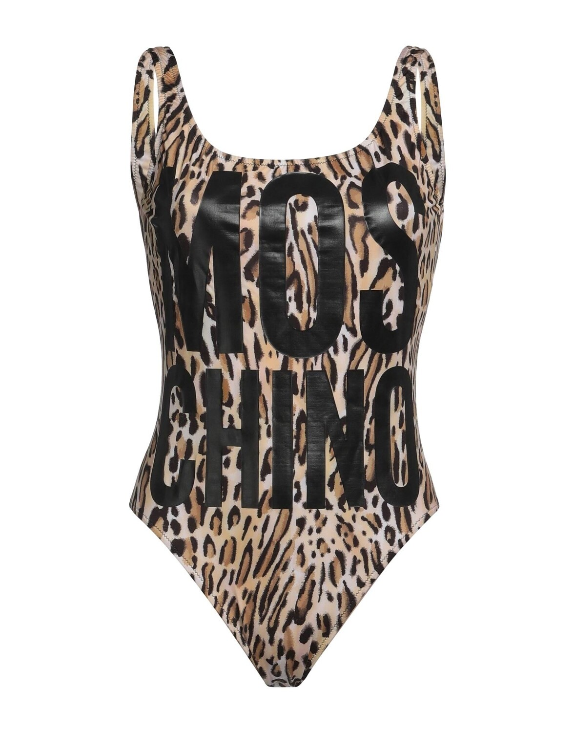 

Цельный купальник Moschino, бежевый