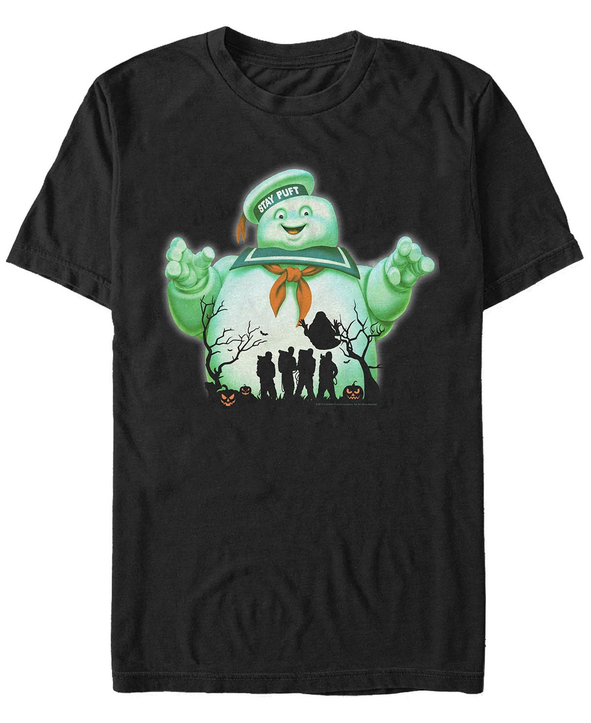 Мужская футболка с короткими рукавами на хэллоуин «охотники за привидениями» Fifth Sun, черный