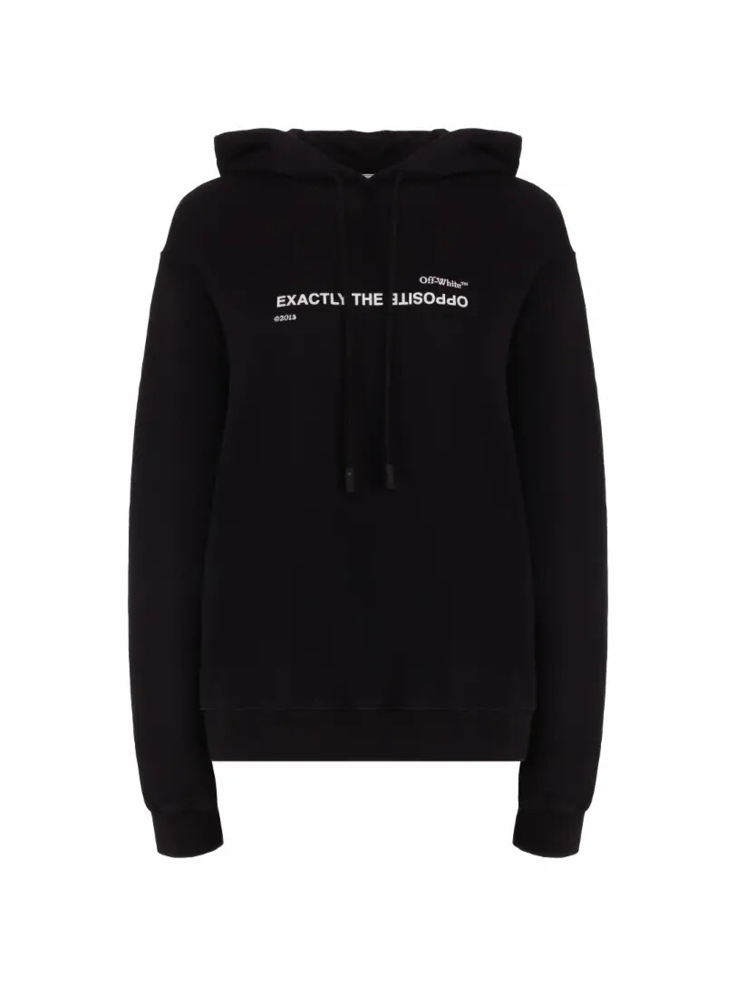 

Хлопковое худи с логотипом Off-White