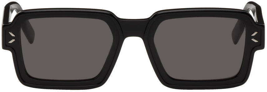 Черные прямоугольные солнцезащитные очки MCQ фото