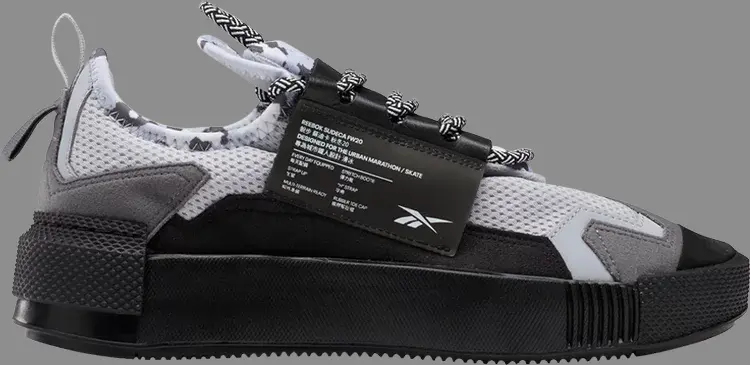 

Кроссовки sudeca 'pure grey' Reebok, серый