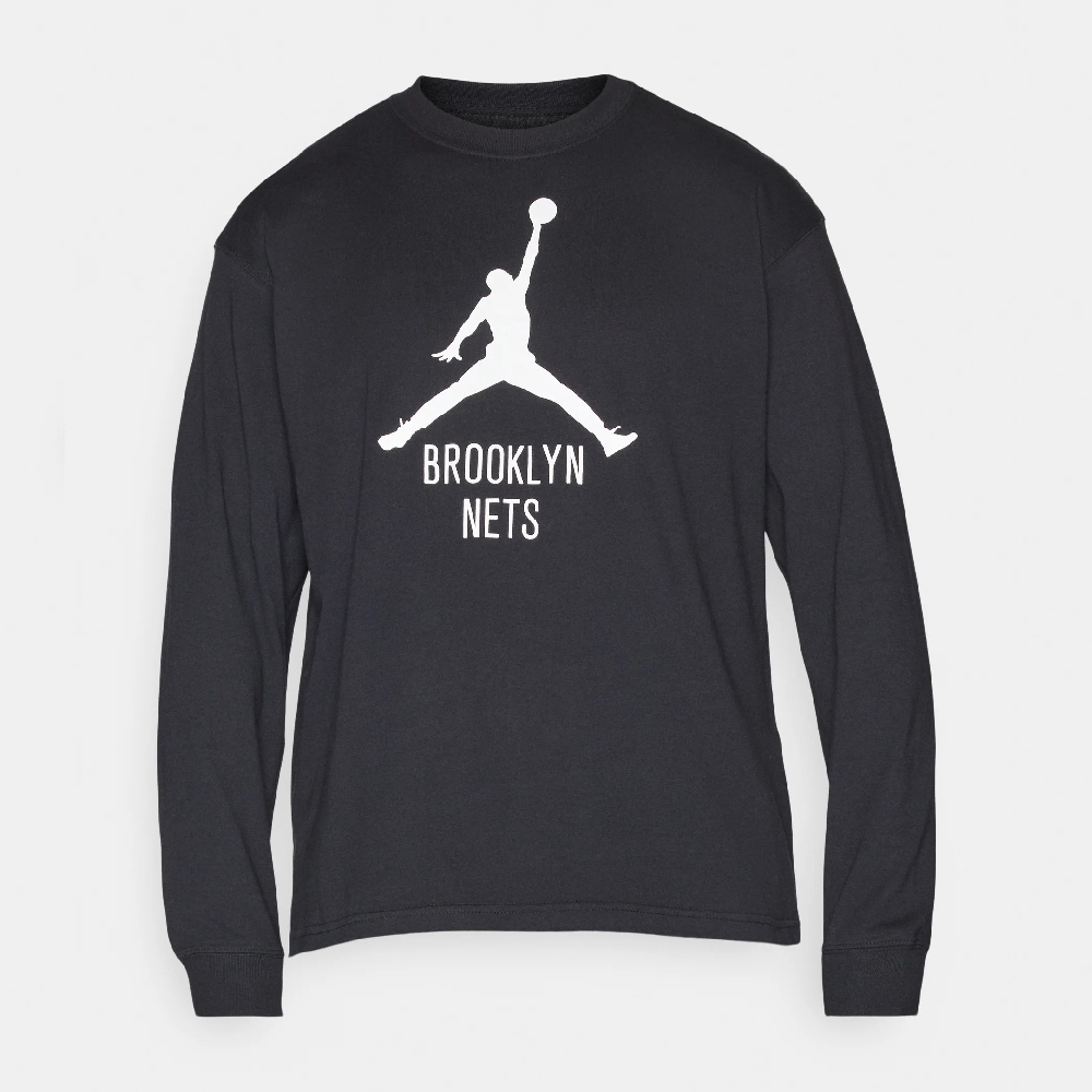 Лонгслив Nike Performance Nba Brooklyn Nets, черный