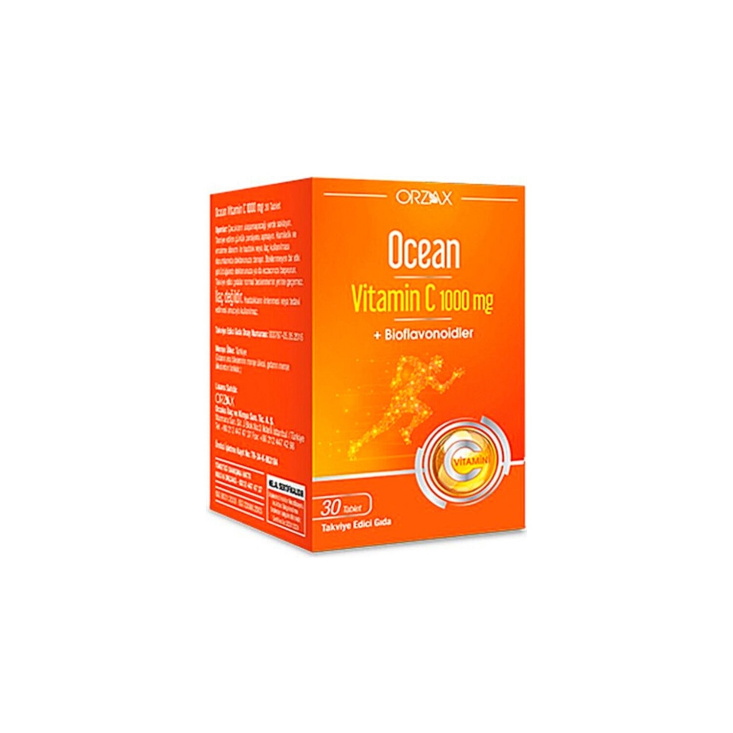 Витамин C Orzax Ocean 1000 мг витамин c orzax ocean 1000 мг 4 упаковки по 30 таблеток