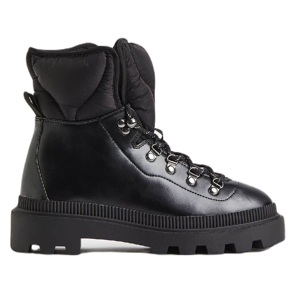 

Ботинки H&M Padded Lace-up, черный