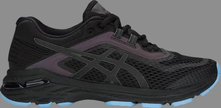

Лимитированные кроссовки wmns gt 2000 6 lite-show 'black' Asics, черный