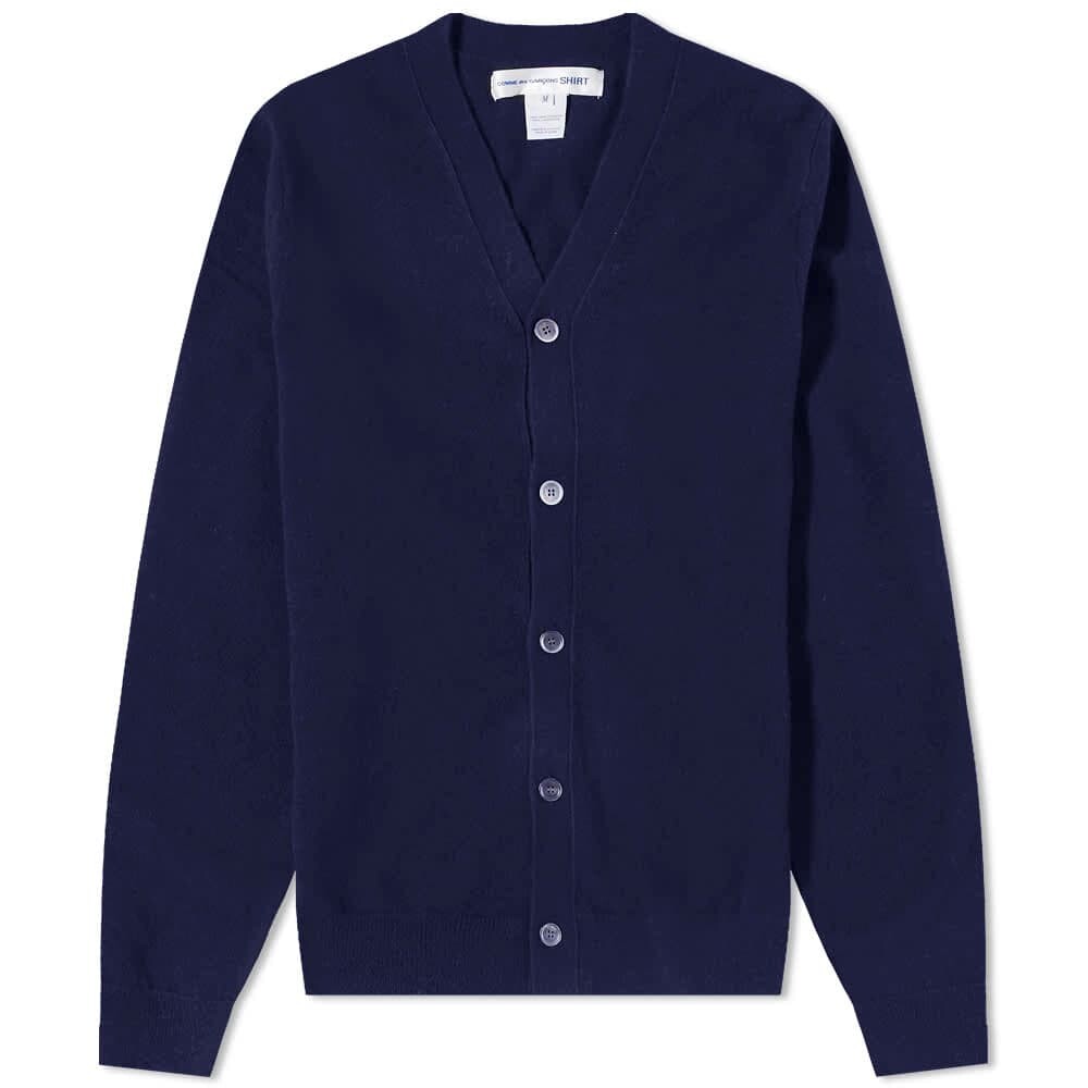 

Джемпер Comme des Garcons SHIRT Knitted V-Neck Cardigan, Черный