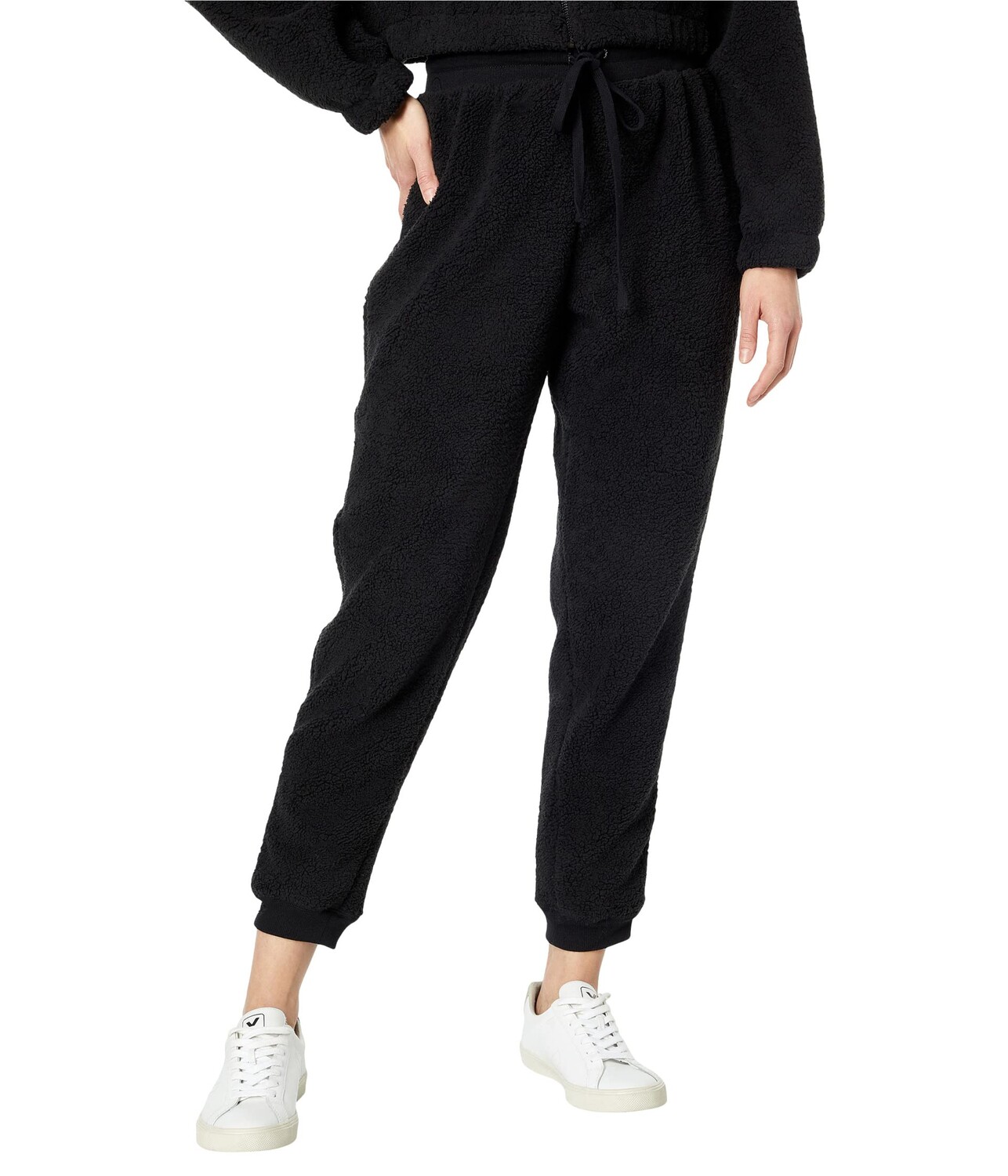 

Джогггеры Splendid, Sundown Playa Joggers in Recycled Poly Blend Sherpa