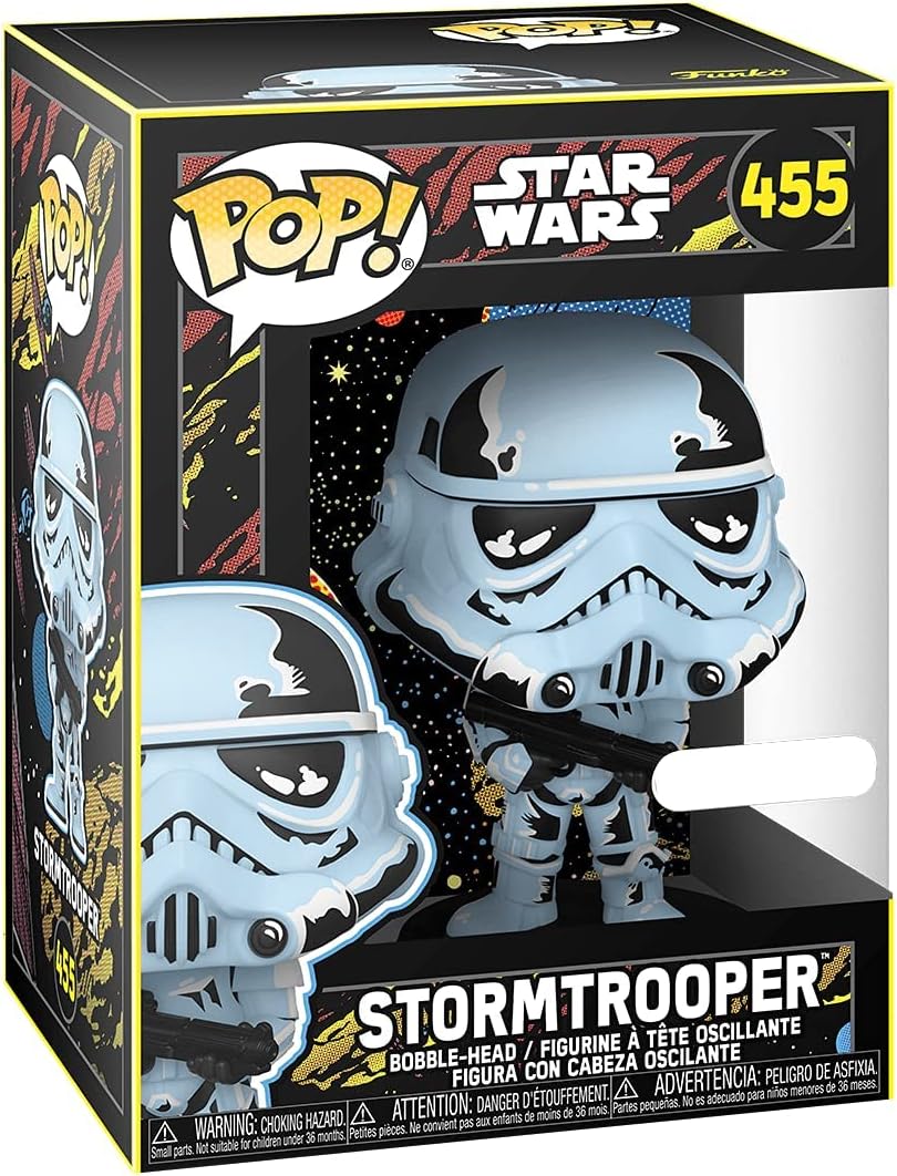 Фигурка Funko POP! Star Wars: Retro Series Stormtrooper фигурка funko pop star wars retro series – ben kenobi exclusive bobble head 9 5 см