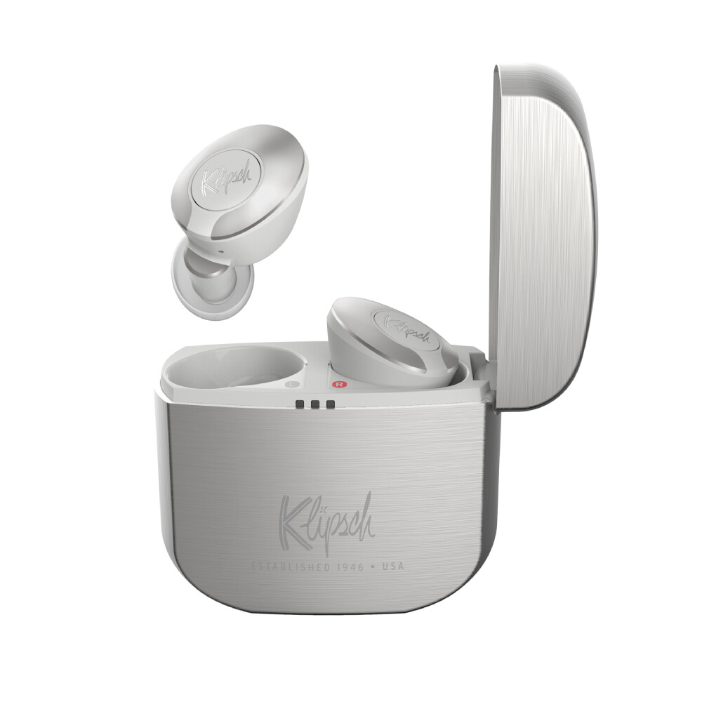 Наушники беспроводные Klipsch T5 II True Wireless, серебристый беспроводные наушники klipsch t5 true wireless usb type c black