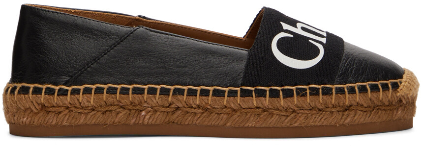 

Черные эспадрильи Woody Chloé